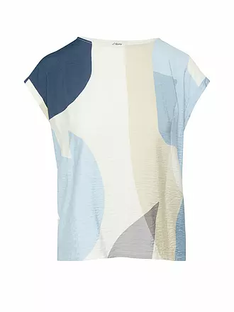S.OLIVER | T-shirt blouse | creme